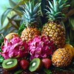 Fruits exotiques : Comment bien choisir et cuisiner le fruit du dragon – le kiwi et l’ananas