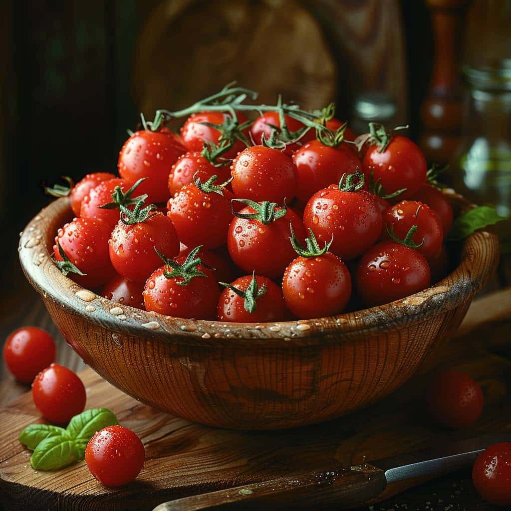 Tomates Cerises Branchée : Valeurs Nutritionnelles – Caractéristique – Saison – Bienfaits