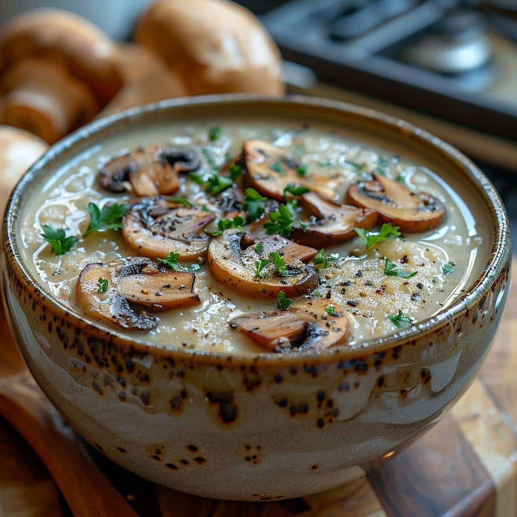 Velouté de champignons