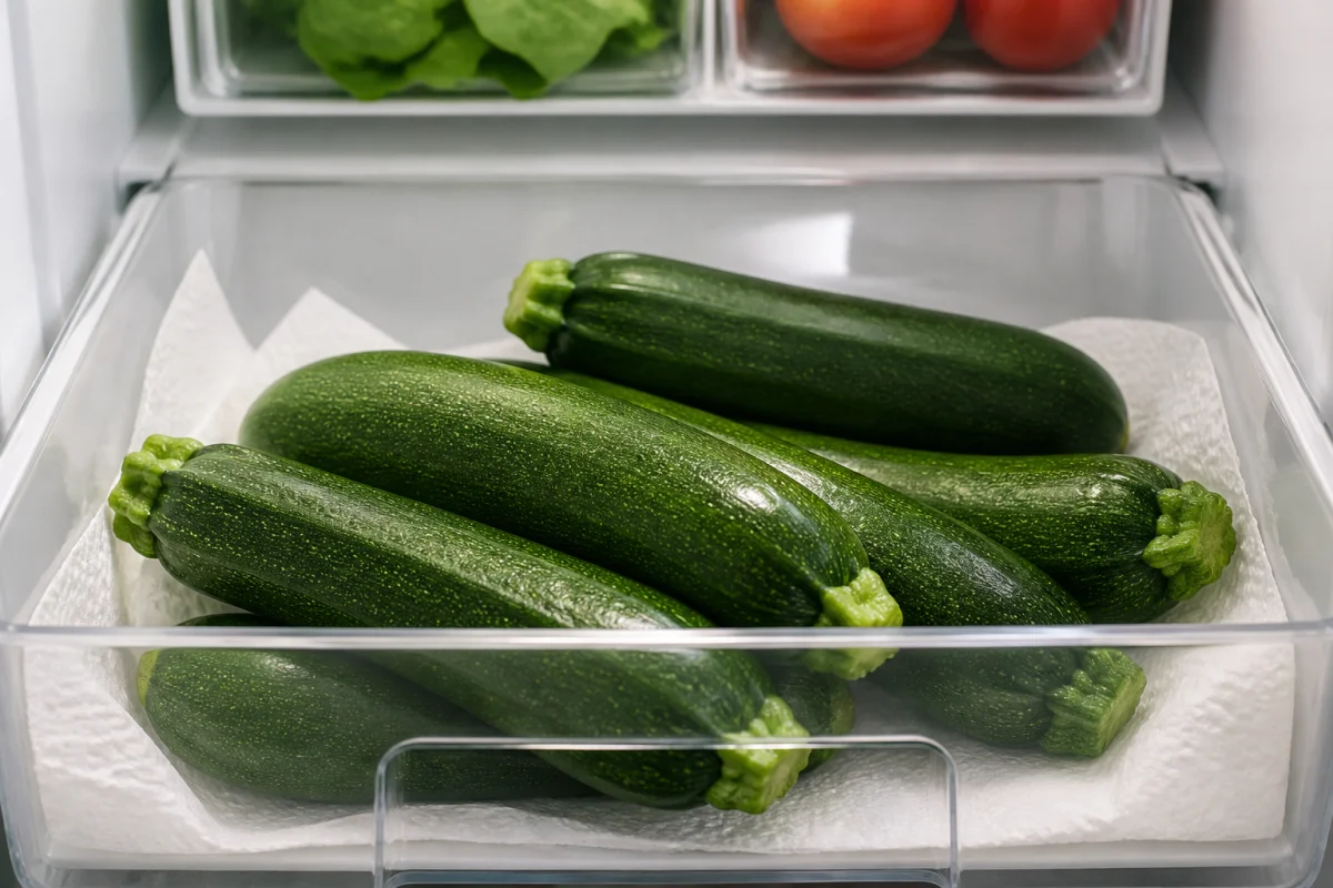 comment conserver les courgettes